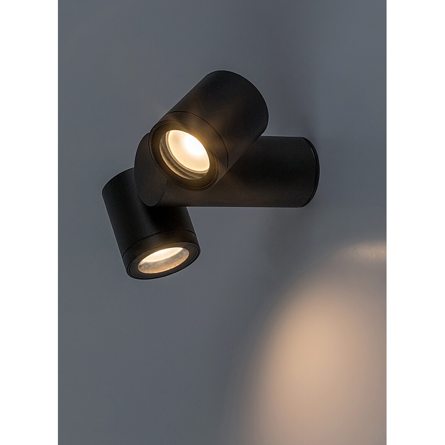 Rabalux - Iluminação de parede exterior 2xGU10/35W/230V IP44
