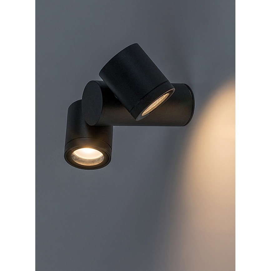 Rabalux - Iluminação de parede exterior 2xGU10/35W/230V IP44