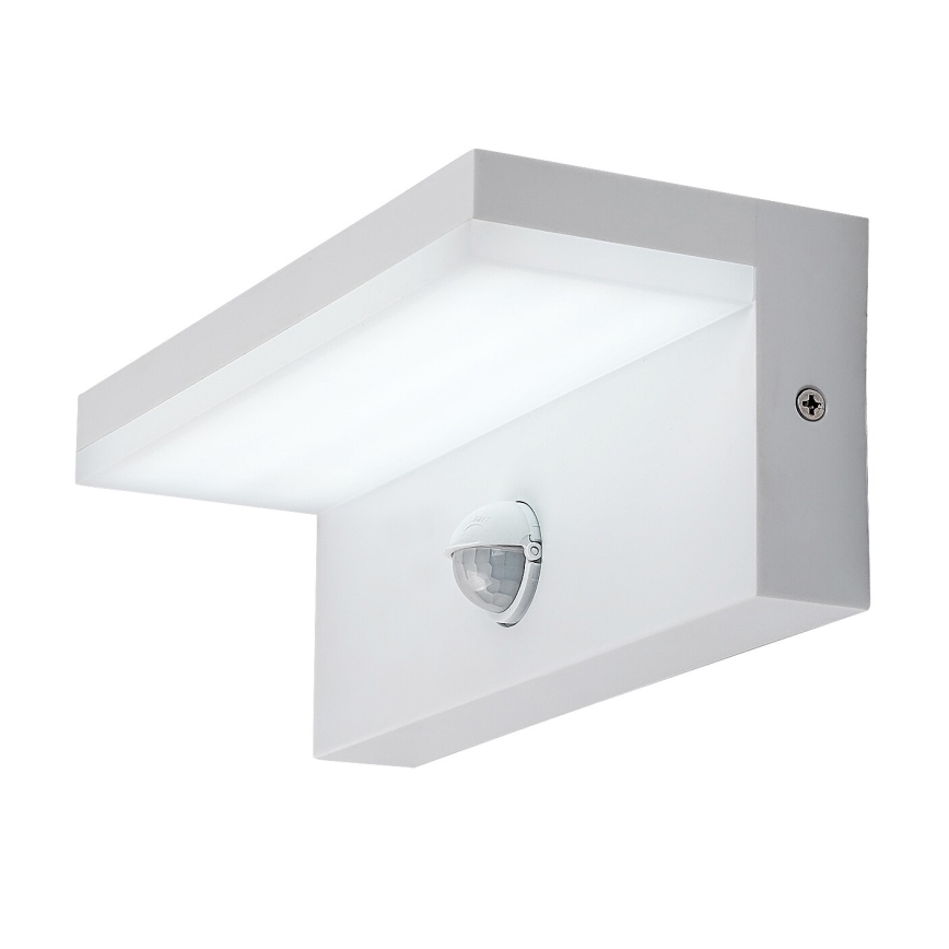 Rabalux - Iluminação de parede LED exterior com sensor LED/9W/230V 2700/4000/6500K IP54 branco