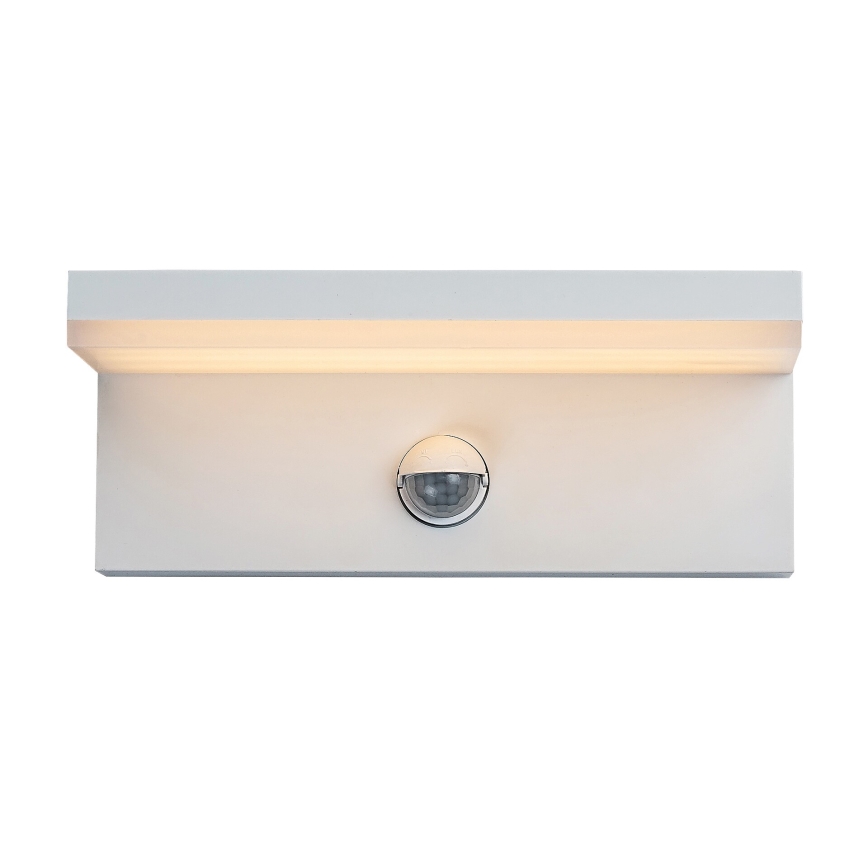 Rabalux - Iluminação de parede LED exterior com sensor LED/9W/230V 2700/4000/6500K IP54 branco