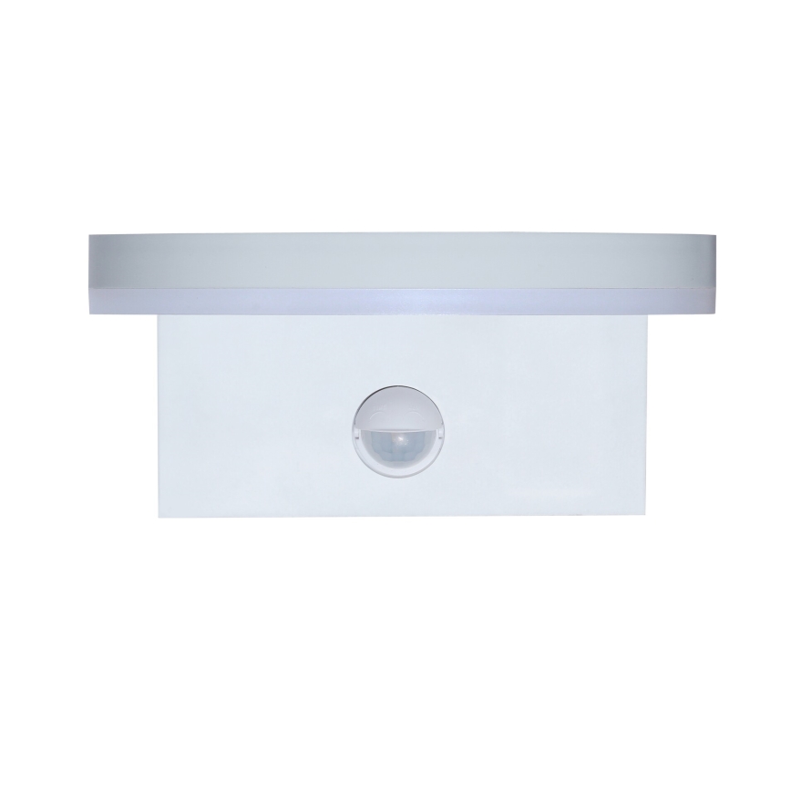 Rabalux - LED Iluminação de parede exterior com sensor LED/9W/230V 2700/4000/6500K IP54 branco