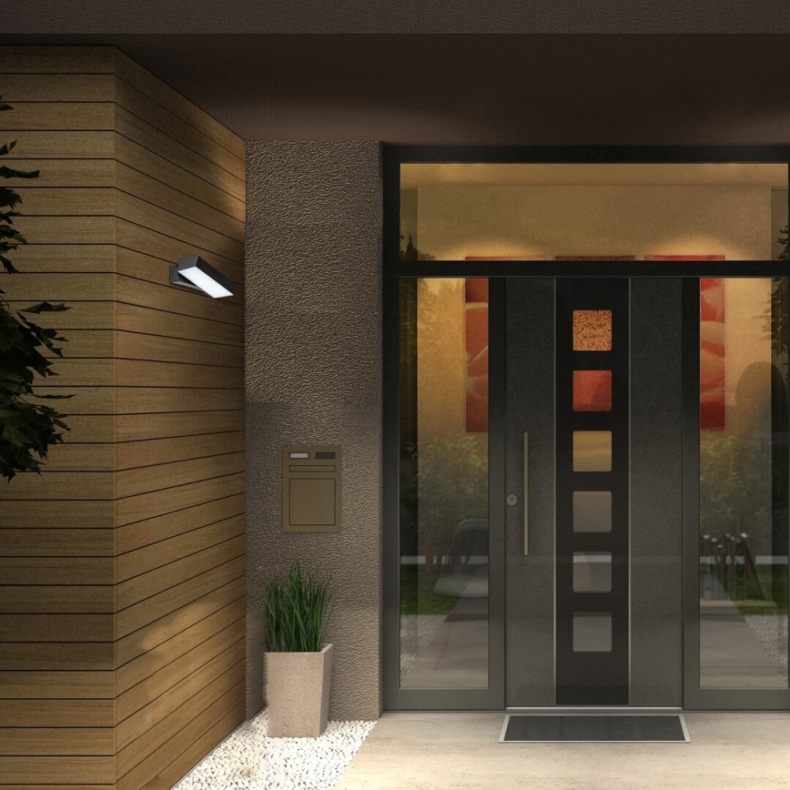 Rabalux - Iluminação de parede exterior LED LED/14W/230V 2700/4000/6500K IP54