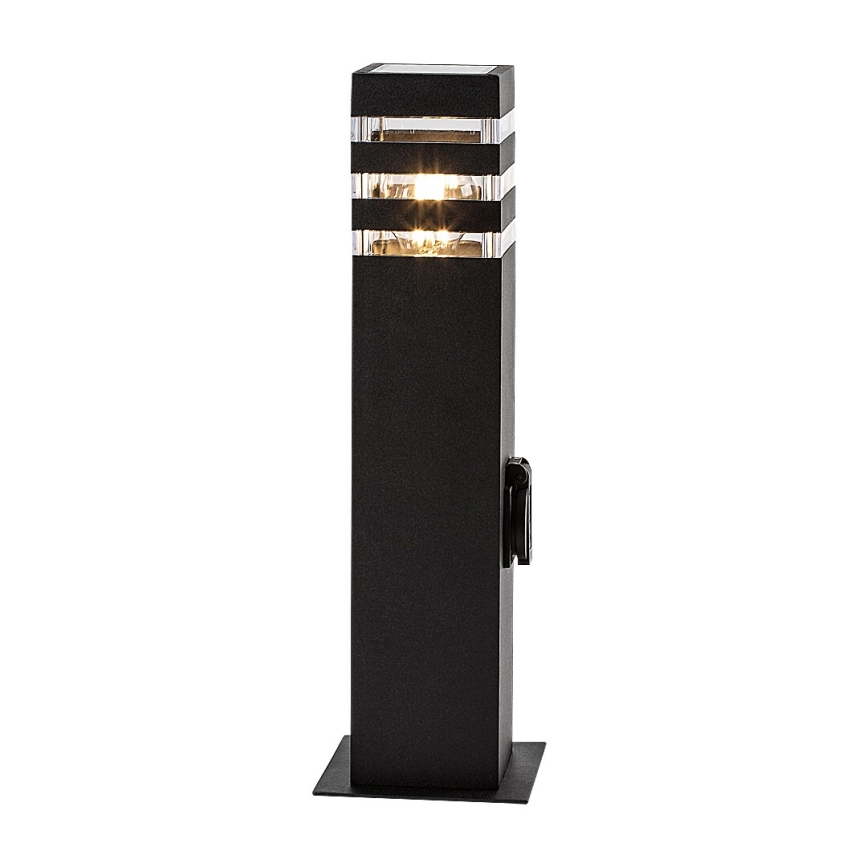 Rabalux - Candeeiro exterior com tomada 1xE27/12W/230V IP44