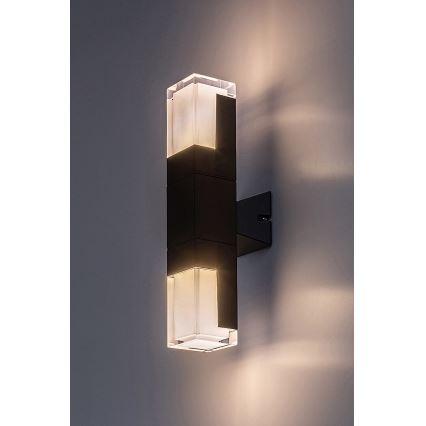 Rabalux - Iluminação de parede exterior LED LED/12W/230V 2700/4000/6000K IP54