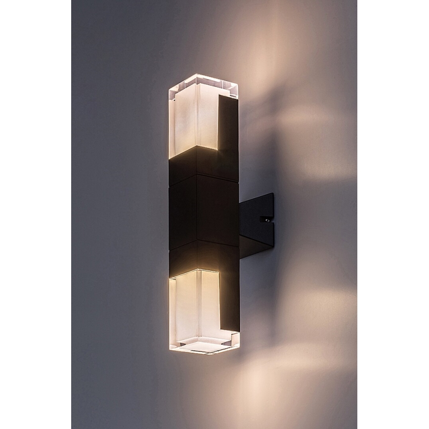 Rabalux - Iluminação de parede exterior LED LED/12W/230V 2700/4000/6000K IP54