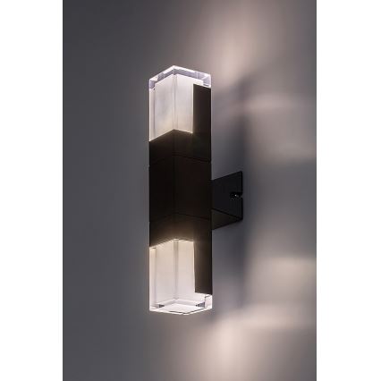 Rabalux - Iluminação de parede exterior LED LED/12W/230V 2700/4000/6000K IP54