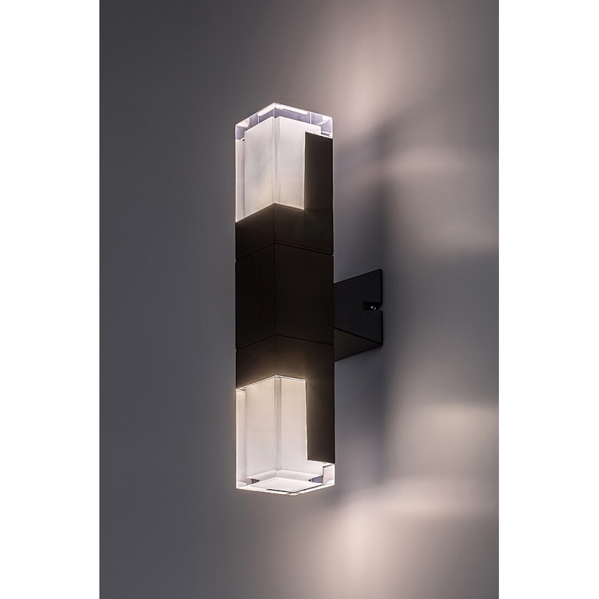Rabalux - Iluminação de parede exterior LED LED/12W/230V 2700/4000/6000K IP54
