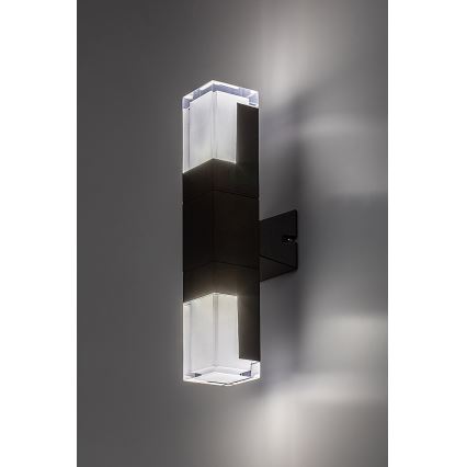 Rabalux - Iluminação de parede exterior LED LED/12W/230V 2700/4000/6000K IP54