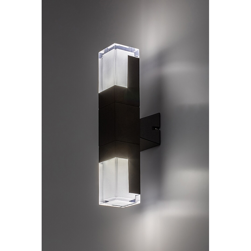 Rabalux - Iluminação de parede exterior LED LED/12W/230V 2700/4000/6000K IP54