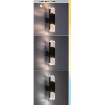 Rabalux - Candeeiro exterior LED LED/7W/230V IP54