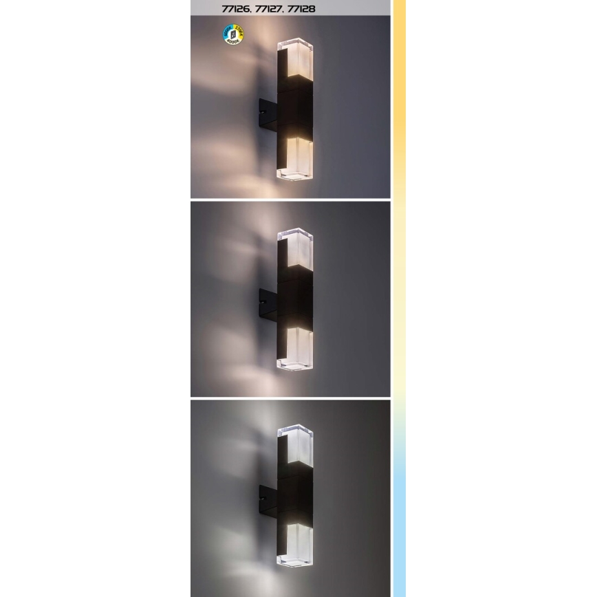 Rabalux - Candeeiro exterior LED LED/7W/230V IP54