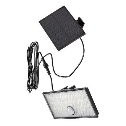 Rabalux - Holofote solar LED com sensor LED/8W/3,7V 1800mAh IP65 + comando