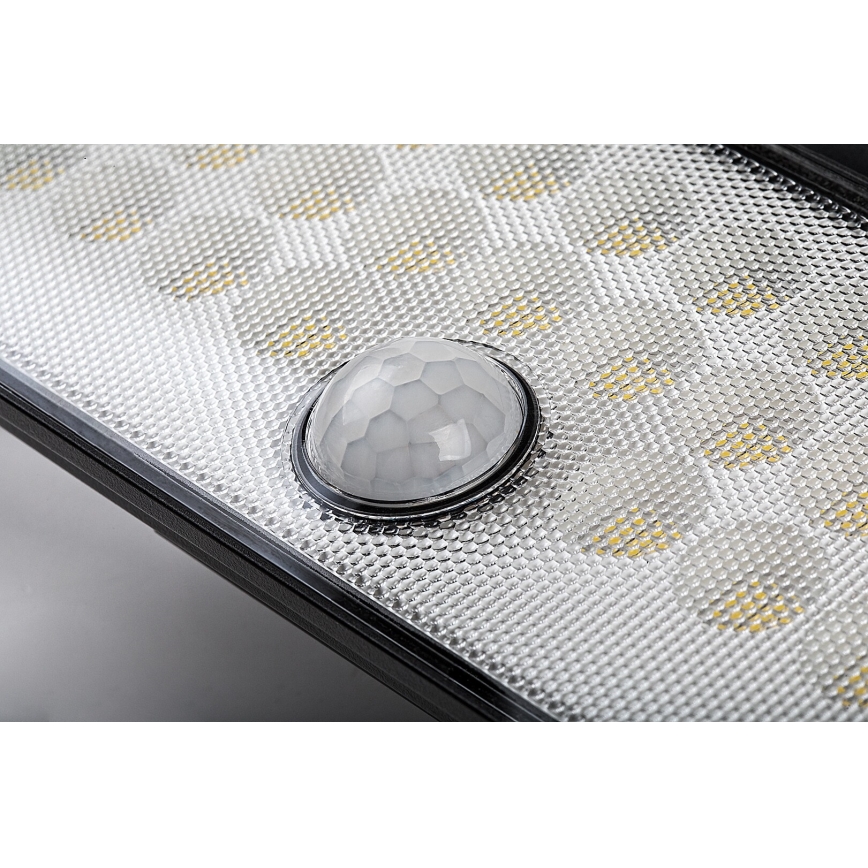 Rabalux - Holofote solar LED com sensor LED/8W/3,7V 1800mAh IP65 + comando