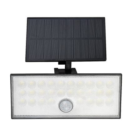 Rabalux - Refletor Solar LED com sensor LED/8W/3,7V 1800mAh IP65 + controlo remoto