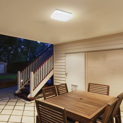 Rabalux - Iluminação de teto para casa de banho LED com sensor LED/18W/230V 3000K IP44
