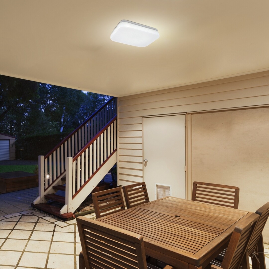 Rabalux - Iluminação de teto para casa de banho LED com sensor LED/18W/230V 3000K IP44