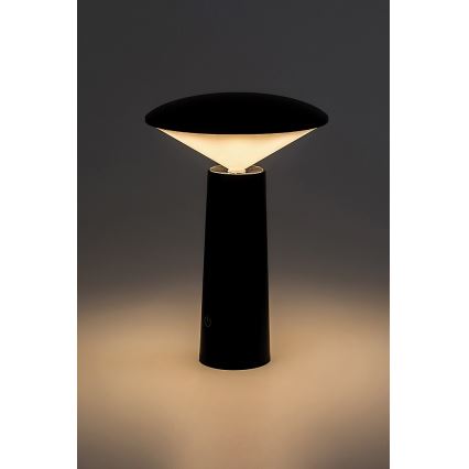 Rabalux - Candeeiro de mesa tátil LED com regulação POLPERRO LED/3W/3,7V 1200mAh preto