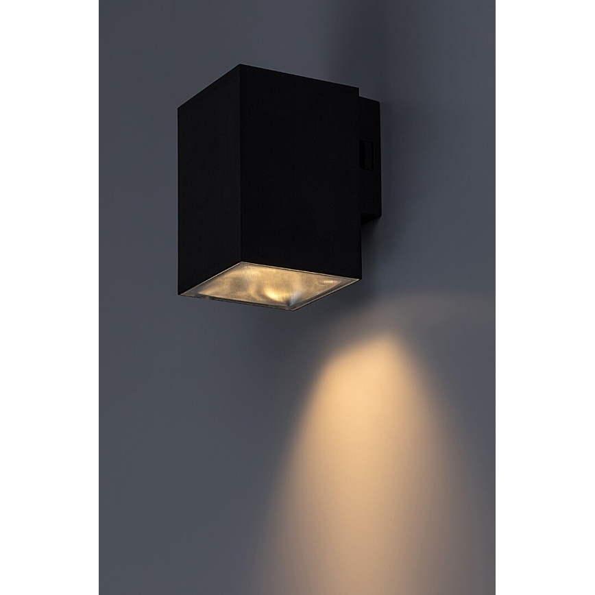 Rabalux - Iluminação de parede exterior LED LED/9W/230V 2700/4000/6500K IP65 preto