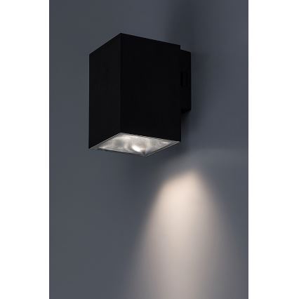 Rabalux - Iluminação de parede exterior LED LED/9W/230V 2700/4000/6500K IP65 preto