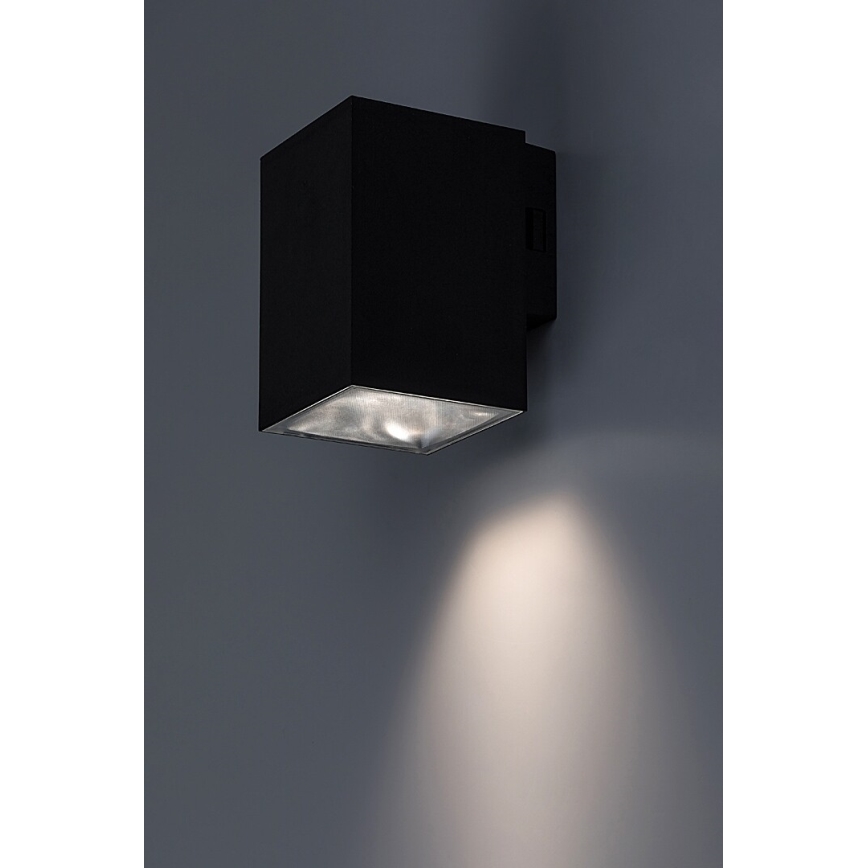Rabalux - Iluminação de parede exterior LED LED/9W/230V 2700/4000/6500K IP65 preto