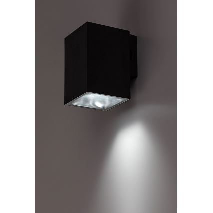 Rabalux - Iluminação de parede exterior LED LED/9W/230V 2700/4000/6500K IP65 preto