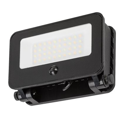 Rabalux - Holofote solar LED com sensor LED/6W/3,7V 3000/4000/6500K IP65