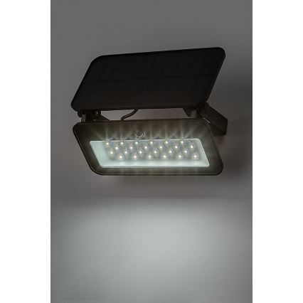 Rabalux - Holofote solar LED com sensor LED/8W/3,7V 3000/4000/6500K IP65