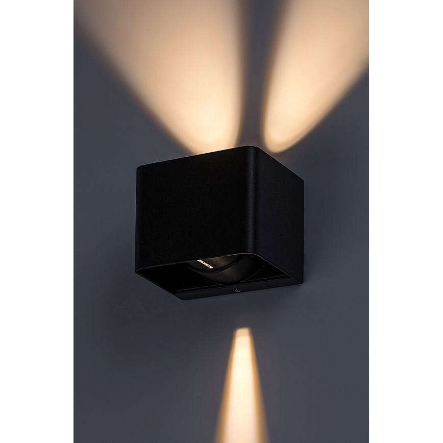 Rabalux - Iluminação de parede exterior LED LED/10W/230V IP54 preto