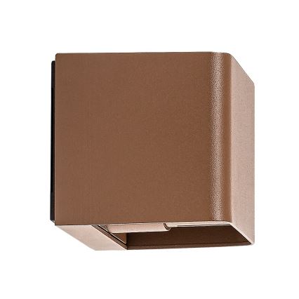 Rabalux - Iluminação de parede exterior LED LED/10W/230V IP54 castanho