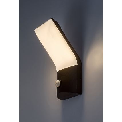 Rabalux - Iluminação de parede LED xterior com sensor LED/10W/230V IP54