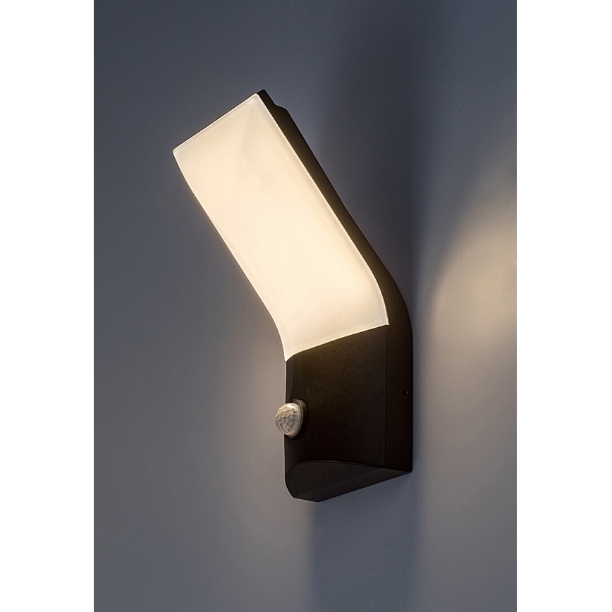 Rabalux - Iluminação de parede LED xterior com sensor LED/10W/230V IP54