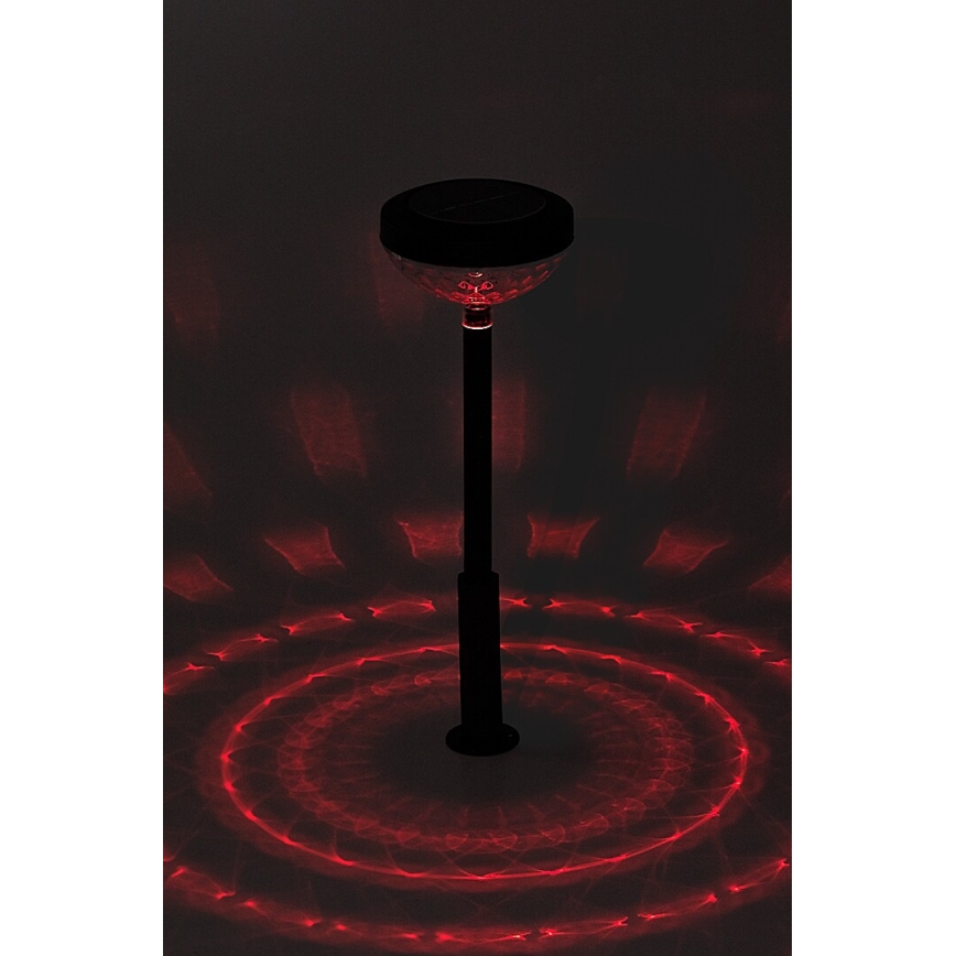 Rabalux - Iluminação solar LED RGB LED/0,1W/1,2V 600mAh IP44