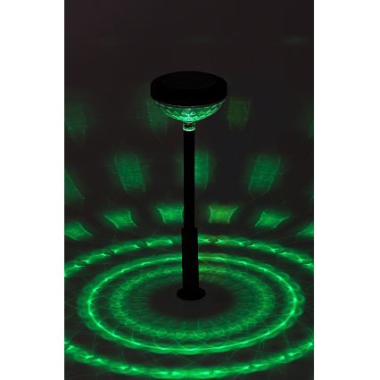 Rabalux - Iluminação solar LED RGB LED/0,1W/1,2V 600mAh IP44