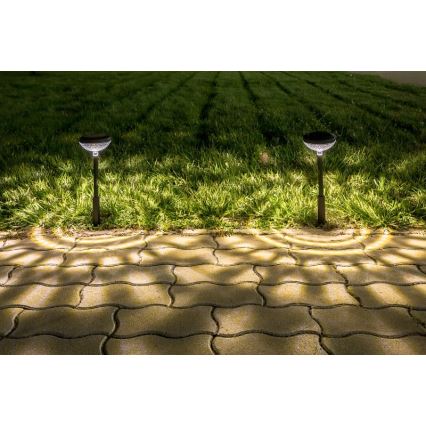 Rabalux - Luminária Solar LED RGB LED/0,1W/1,2V 600mAh IP44