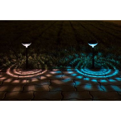 Rabalux - Luminária Solar LED RGB LED/0,1W/1,2V 600mAh IP44