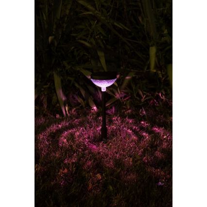 Rabalux - Luminária Solar LED RGB LED/0,1W/1,2V 600mAh IP44