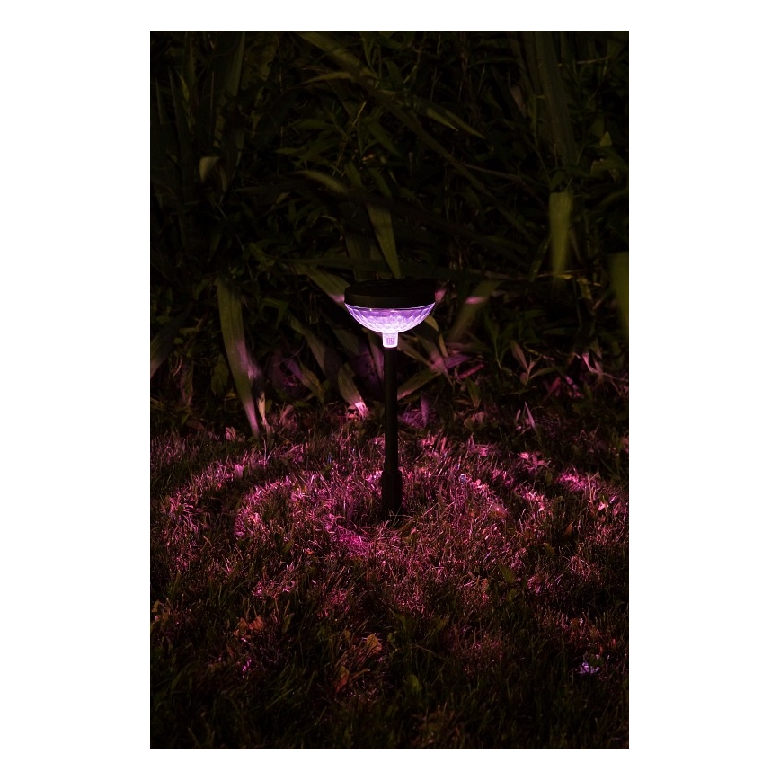 Rabalux - Luminária Solar LED RGB LED/0,1W/1,2V 600mAh IP44