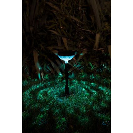 Rabalux - Luminária Solar LED RGB LED/0,1W/1,2V 600mAh IP44