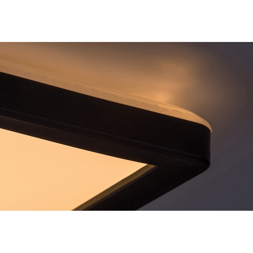Rabalux - Iluminação de teto exterior LED com regulação LED/15W/230V Wi-Fi Tuya 2700-6500K IP44 + comando