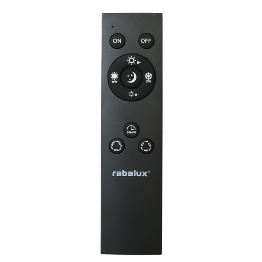 Rabalux - Iluminação de teto exterior LED com regulação LED/15W/230V Wi-Fi Tuya 2700-6500K IP44 + comando