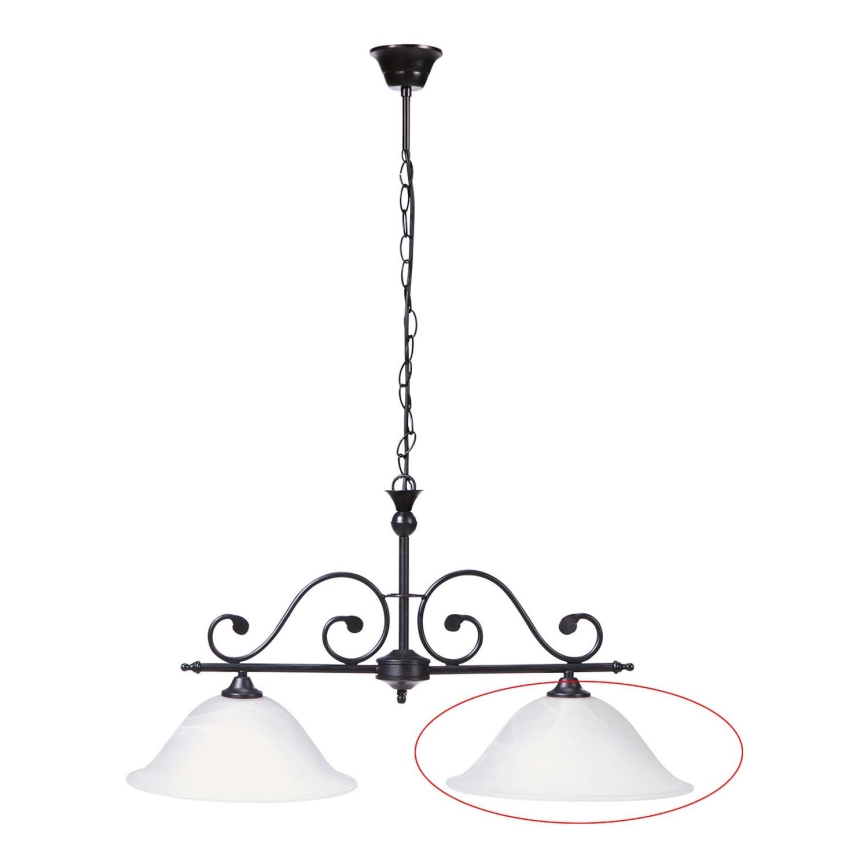 Rabalux 7777 - Vidro de substituição para candelabro DOROTHEA E27