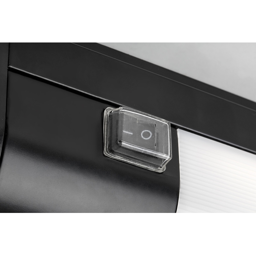 Rabalux - Iluminação de armário de cozinha LED com gaveta LED/17W/230V 4000K IP44 preto 57 cm