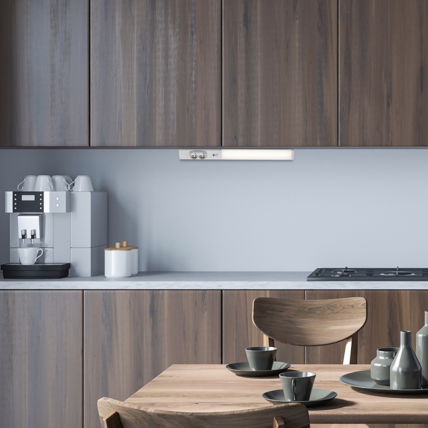 Rabalux - Iluminação para armário de cozinha LED com gavetas LED/18W/230V 4000K 60 cm branco