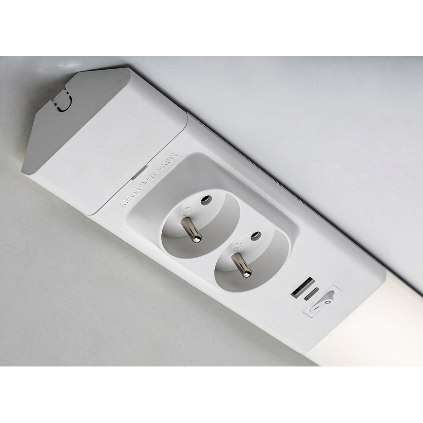 Rabalux - Iluminação para armário de cozinha LED com gavetas LED/18W/230V 4000K 60 cm branco