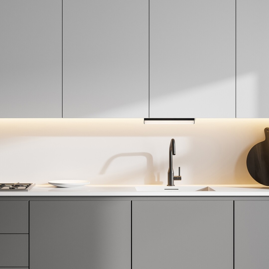 Rabalux - Iluminação para armário de cozinha LED LED/14W/230V 4000K 53 cm preto