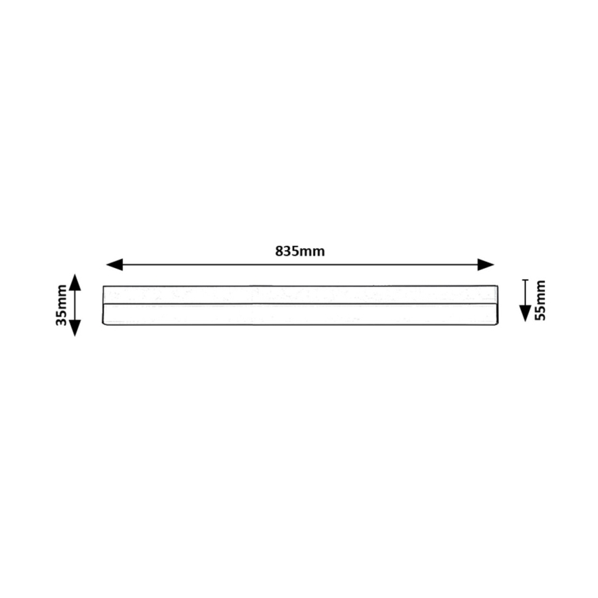 Rabalux - Iluminação para armário de cozinha LED LED/20W/230V 4000K 83 cm branco