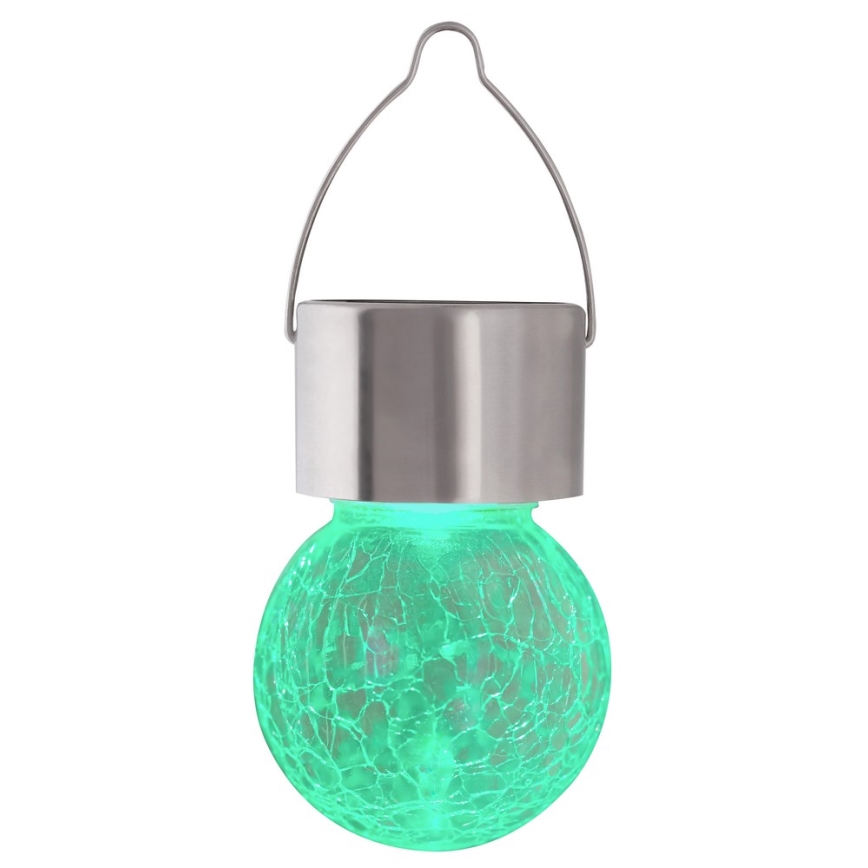 Rabalux - Iluminação solar exterior LED RGB com interruptor LED/0,06W 2/3AA IP44
