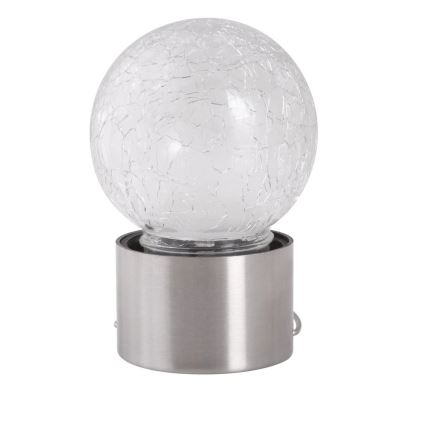 Rabalux - Iluminação solar exterior LED RGB com interruptor LED/0,06W 2/3AA IP44