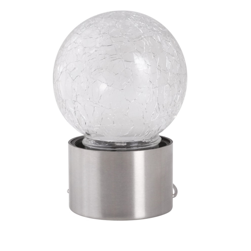 Rabalux - Iluminação solar exterior LED RGB com interruptor LED/0,06W 2/3AA IP44