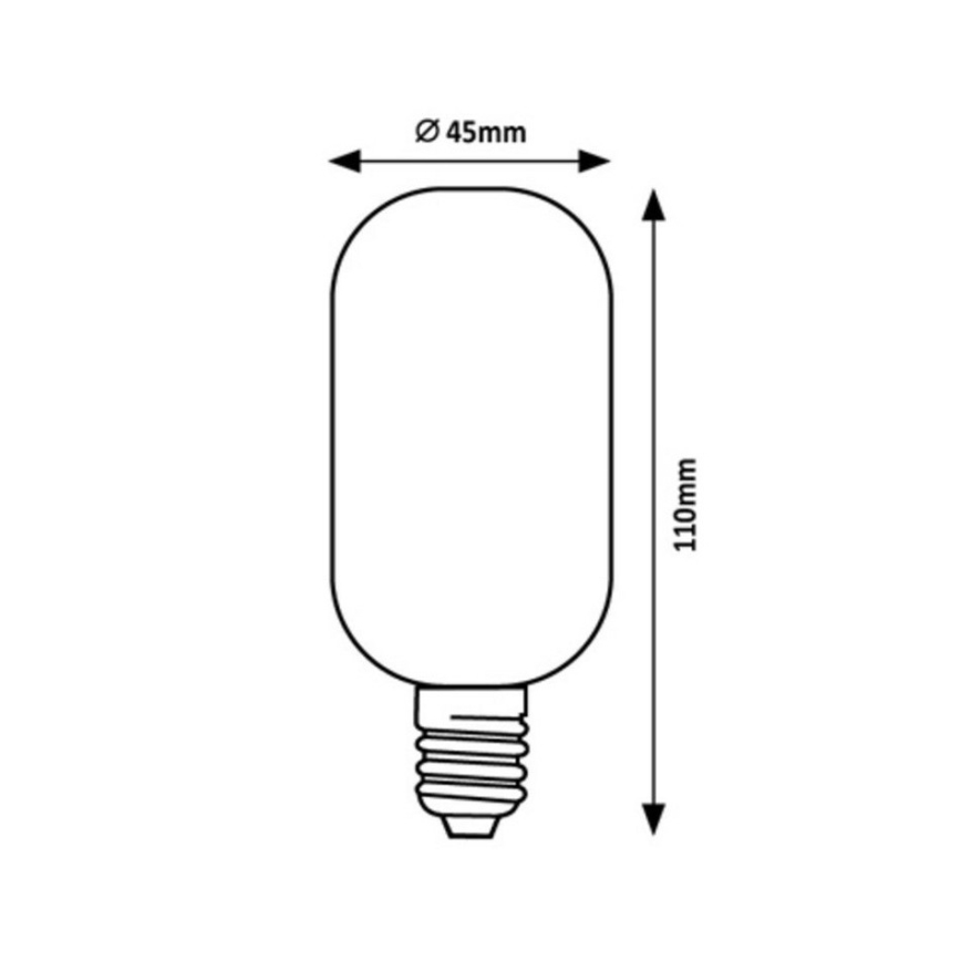 Rabalux - Lâmpada LED T45 E27/4W/230V 4000K